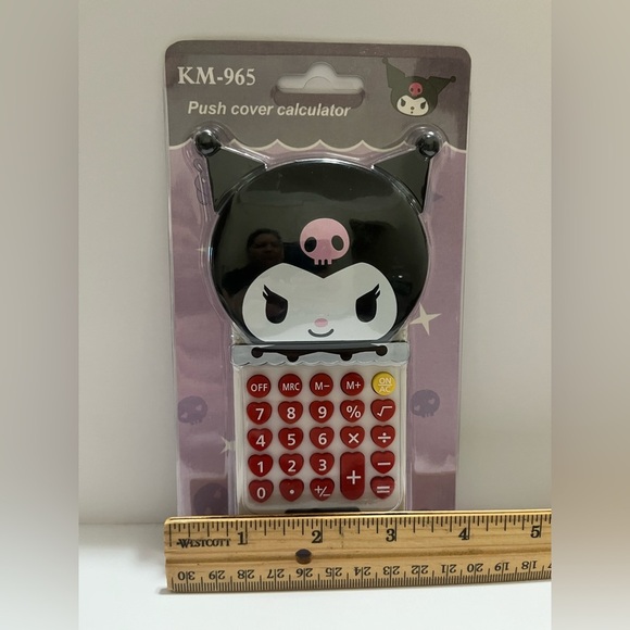Kuromi Solar Powered Calculator - Picture 4 of 4